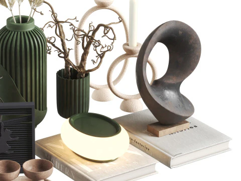 Decorative Set 13 3D Model