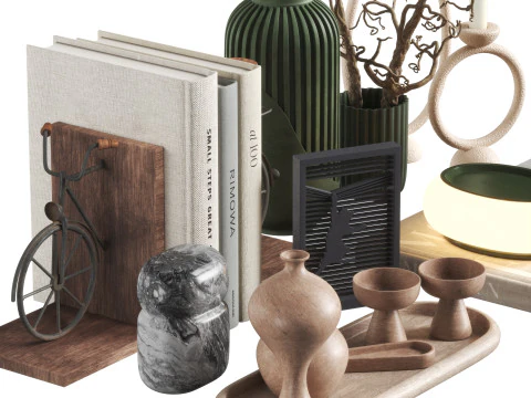 Decorative Set 13 3D Model