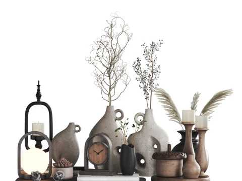 Decorative Set 15 3D Model