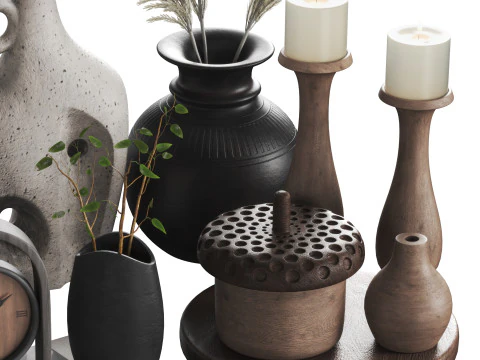 Decorative Set 15 3D Model