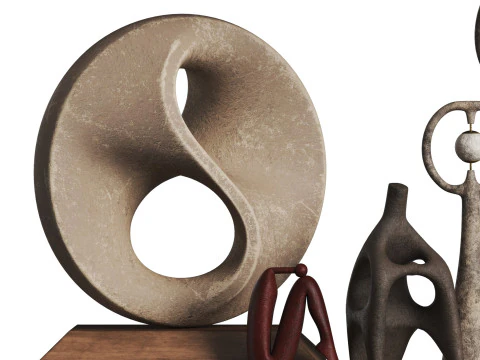 Conjunto decorativo 18 Modelo 3D