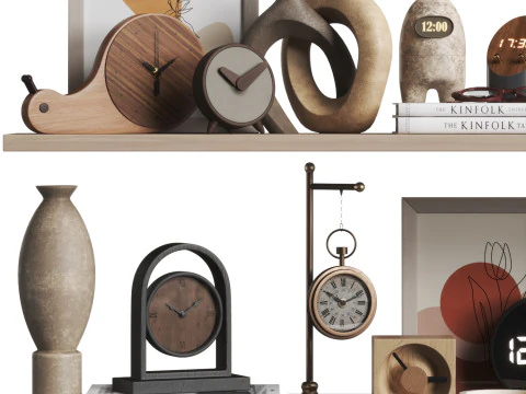 Decorative Set 19 3D Model