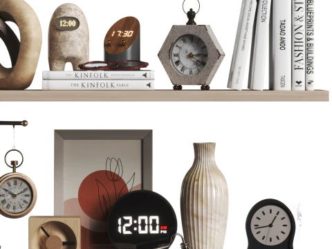 Decorative Set 19 3D Model