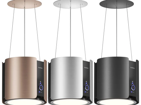 Cappa a isola Smart Skyfall di Klarstein Modello 3D