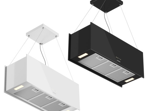 Klarstein Chandelier XL Island Extractor Hood 3Dモデル