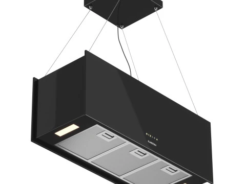 Klarstein Chandelier XL Island Extractor Hood 3D Model