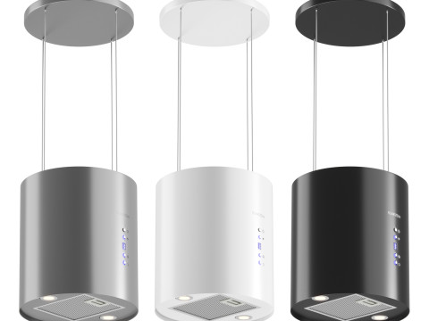 Klarstein Barett island extractor hood 3Dモデル
