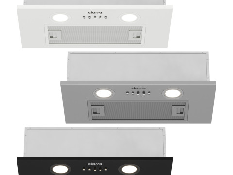 CIARRA 52cm Integrated Cooker Hood Model 3D
