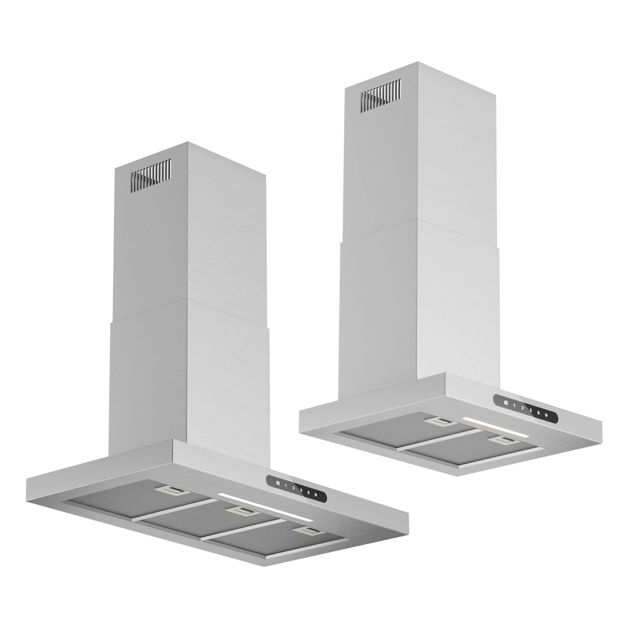 CIARRA Dynamic Smart Chimney Cooker Hood CBCW 3D Model .c4d .max .obj .3ds .fbx .stl .blend 