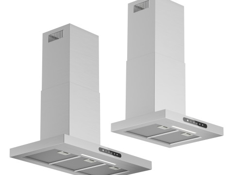 CIARRA Dynamic Smart Chimney Cooker Hood CBCW Model 3D