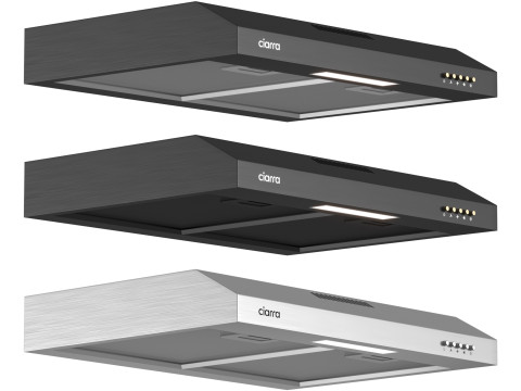 CIARRA Integrated Cooker Hood 60cm Model 3D