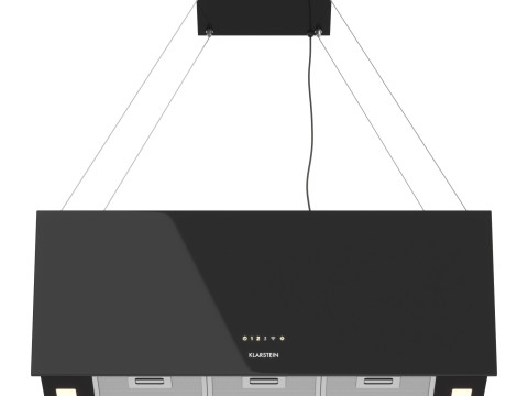 Klarstein Chandelier XL Island Extractor Hood 3Dモデル