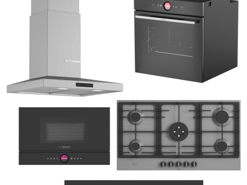 Bosch Appliance Collection 02 Model 3D