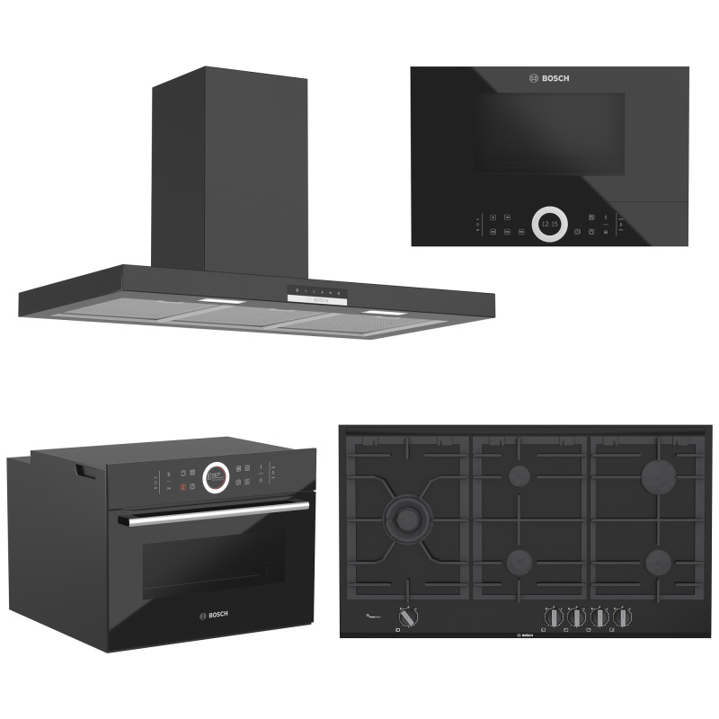 Bosch Appliance Collection 03 3D Model .c4d .max .obj .3ds .fbx .stl .blend 