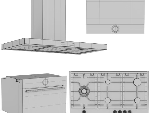 Bosch Appliance Collection 03 3D Model