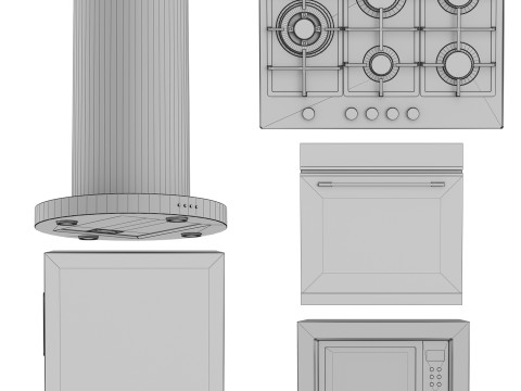 Cookology Appliance Collection 01 Modelo 3D
