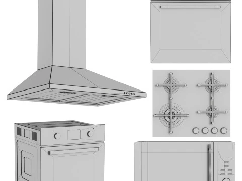 Klarstein Appliance Collection 01 3D Model