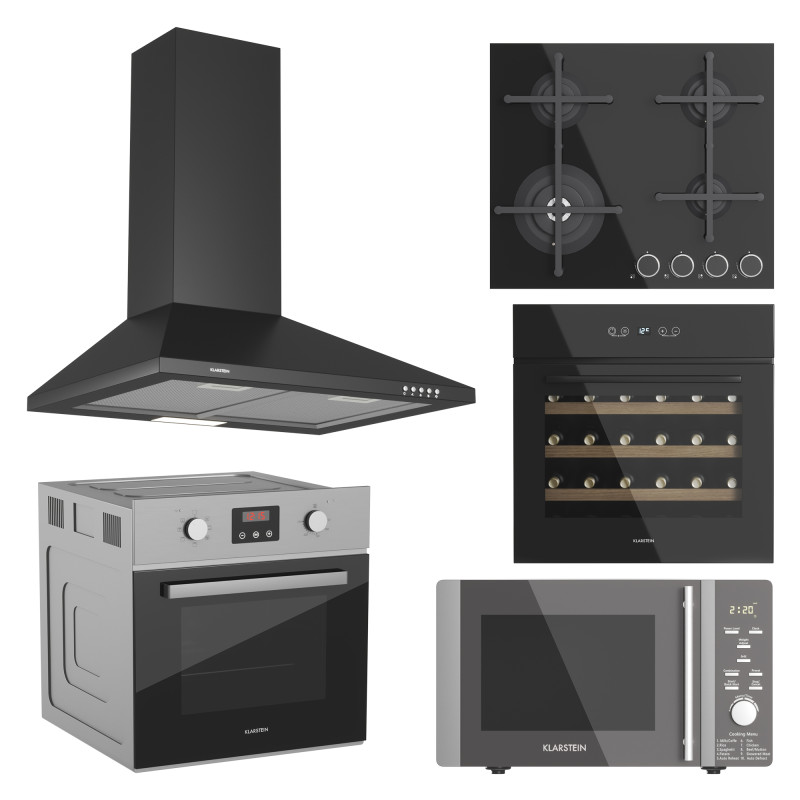 Klarstein Appliance Collection 01 3D 모델 .c4d .max .obj .3ds .fbx .stl .blend
