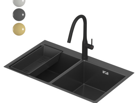Gappo sink collection 3D Модель