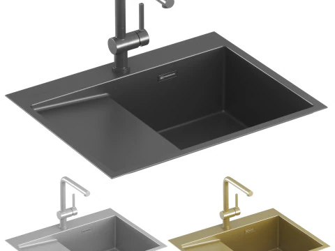OMOIKIRI sink collection 01 3D Model