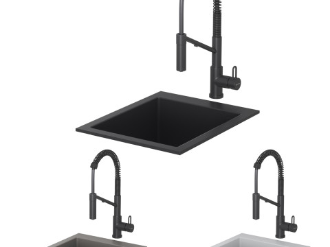 OMOIKIRI sink collection 02 3D Model