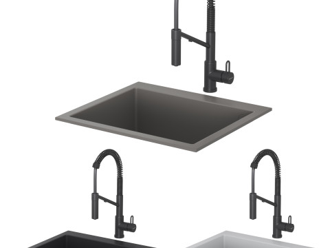 OMOIKIRI sink collection 02 3D Model