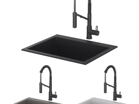 OMOIKIRI sink collection 02 3D Model