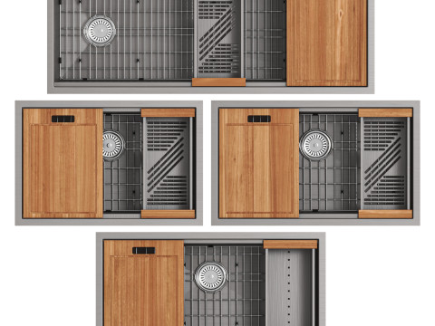 ZLINE sink collection 01 Model 3D