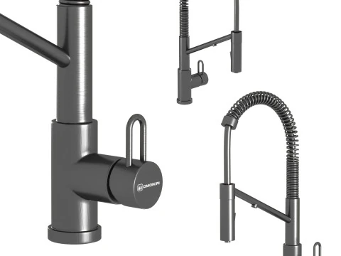 OMOIKIRI faucet collection 01 3D Model
