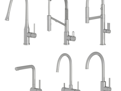 OMOIKIRI faucet collection 01 3D Model