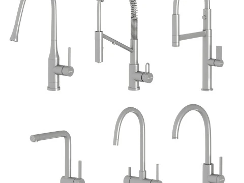 OMOIKIRI faucet collection 01 3D Model