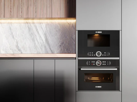 Cucina 01 Modello 3D