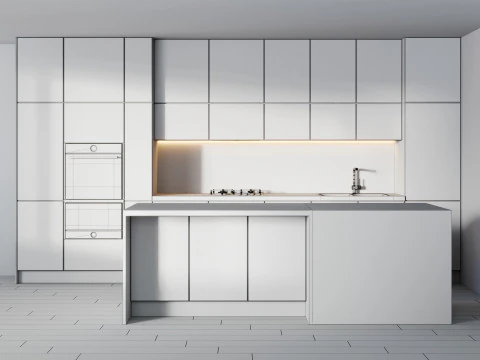 Cucina 04 Modello 3D