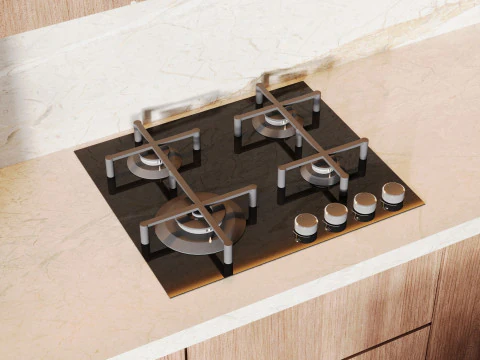 Cucina 04 Modello 3D