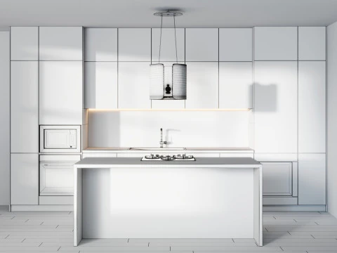 Cozinha 05 Modelo 3D