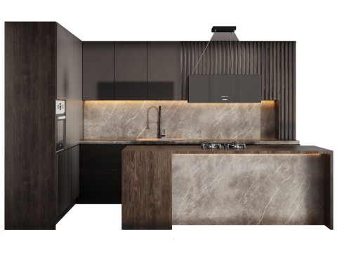 Kitchen 07 3D Model