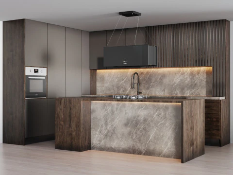 Kitchen 07 3D Model