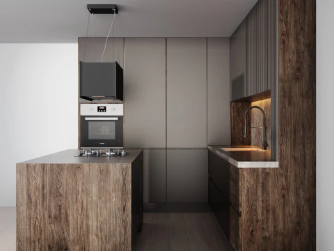 Kitchen 07 3D Model