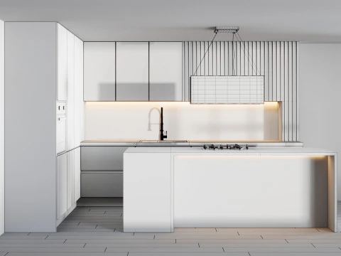 Kitchen 07 3D Model