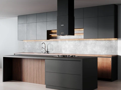 Kitchen 08 3D Model