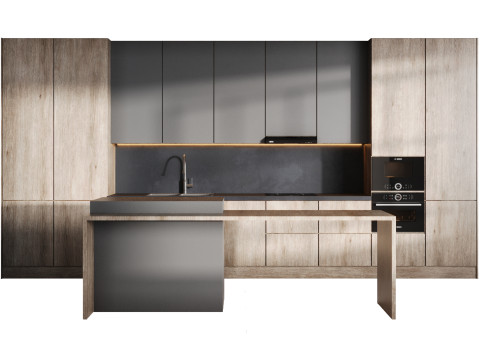 Kitchen 09 3D Model