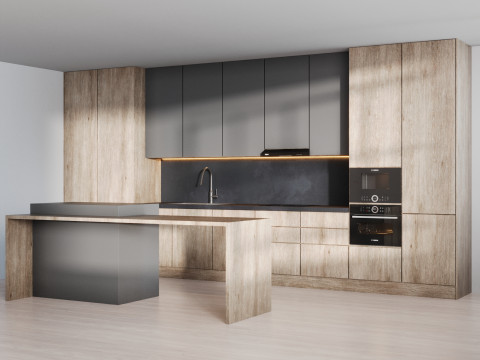 Kitchen 09 3D Model