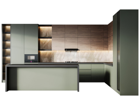 Kitchen 10 3D 모델