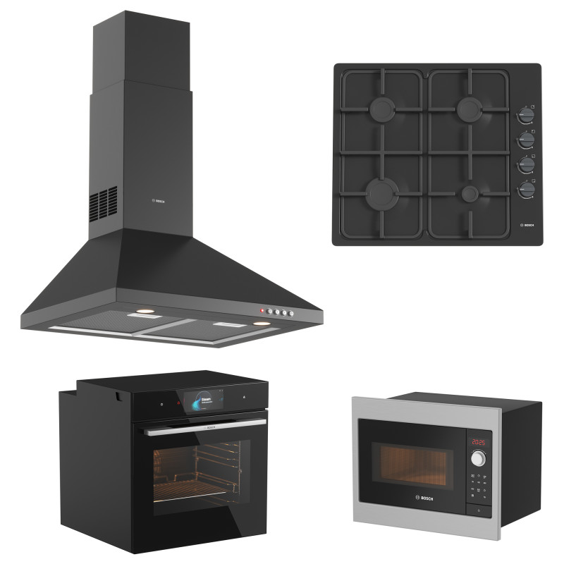 Bosch Appliance Collection 04 3Dモデル .c4d .max .obj .3ds .fbx .stl .blend