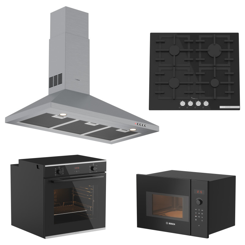 Bosch Appliance Collection 05 3Dモデル .c4d .max .obj .3ds .fbx .stl .blend
