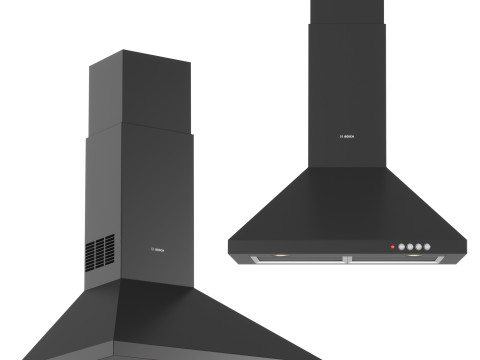 Bosch Wall-mounted cooker hood 3D मॉडल