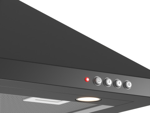 Bosch Wall-mounted cooker hood 3D मॉडल