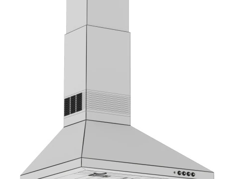 Bosch Wall-mounted cooker hood 3D Model
