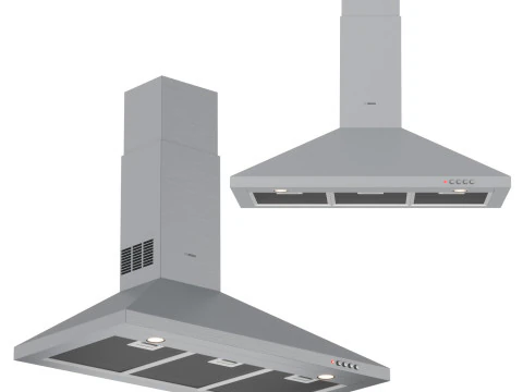Bosch Wall-mounted cooker hood 90 cm 3D Model