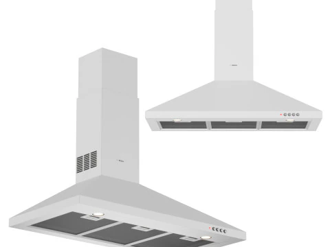 Bosch Wall-mounted cooker hood 90 cm 3D Model